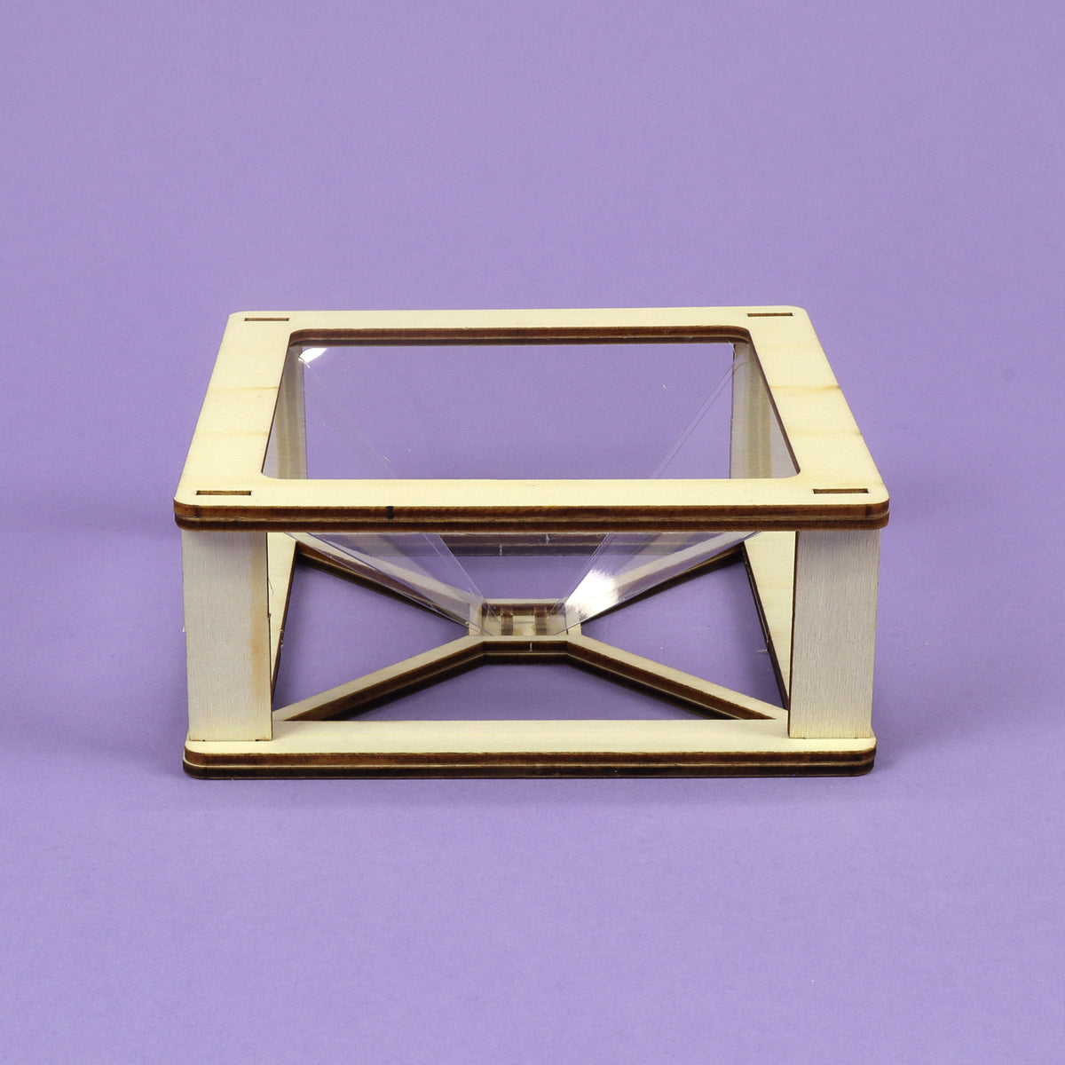 Kitsville ST031: Angled front view of optical projector frame