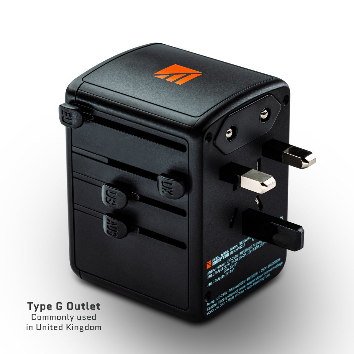 Dark Energy 35W International Travel Adapter