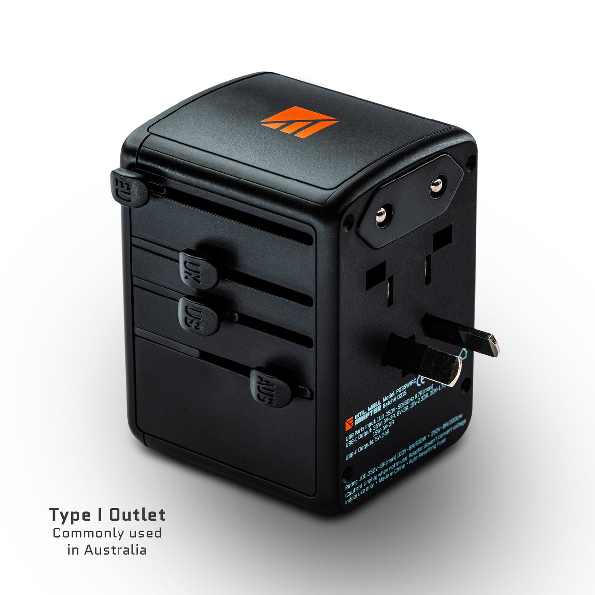Dark Energy 35W International Travel Adapter