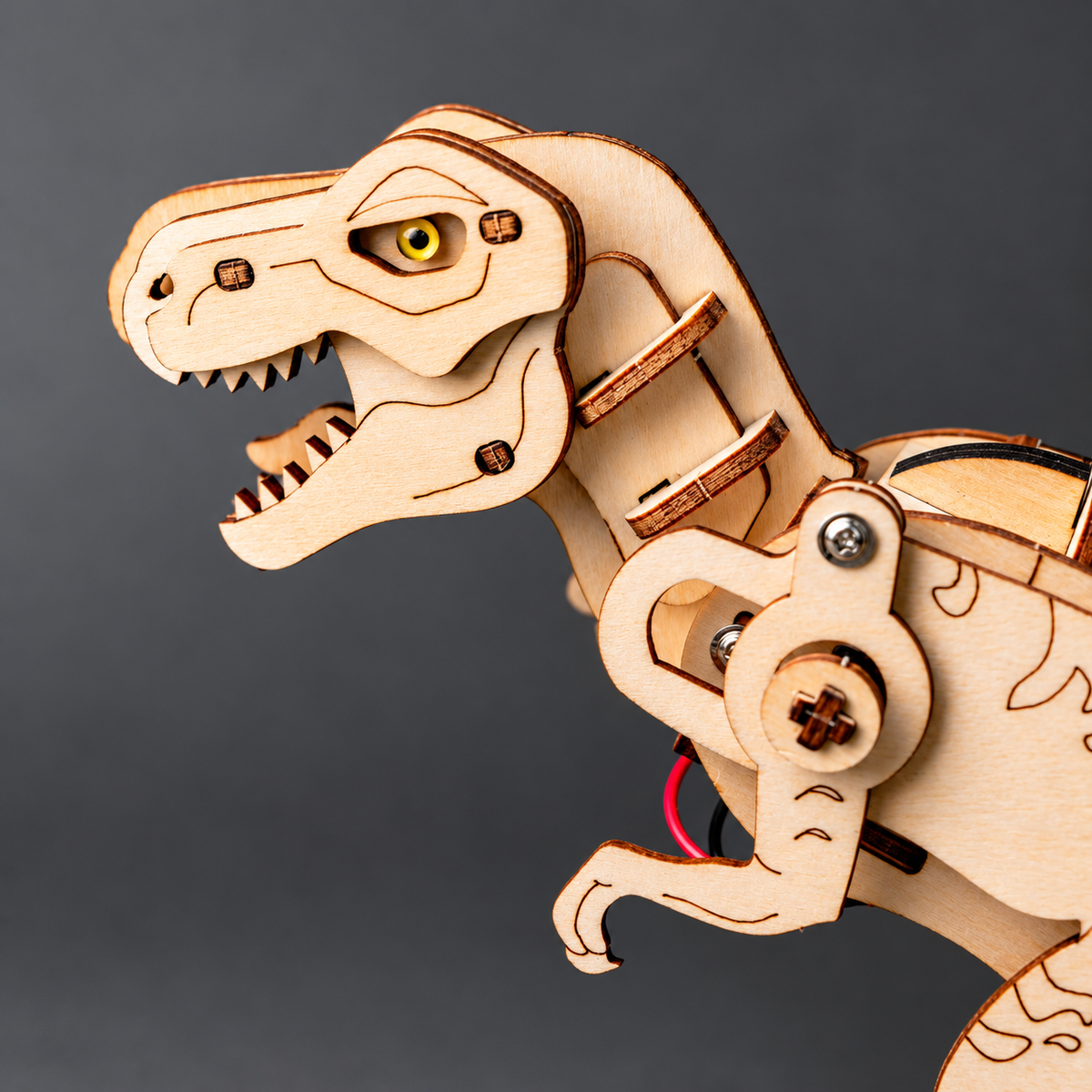 Kitsville ST075: T-Rex head and arm detail