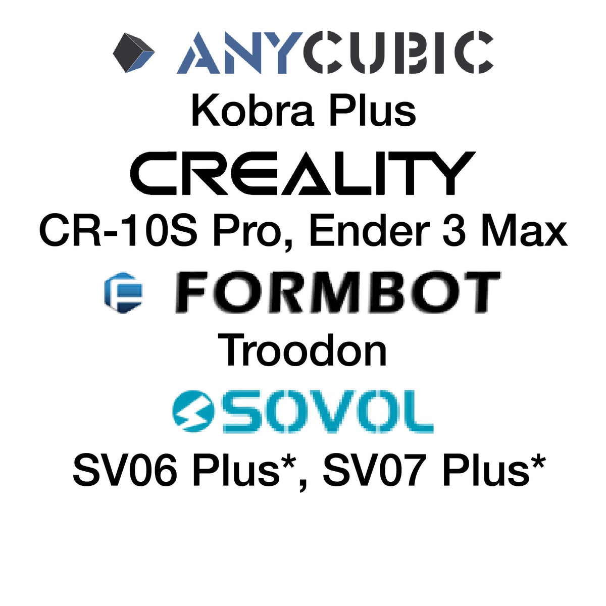 Manufacturer printer compatibility chart