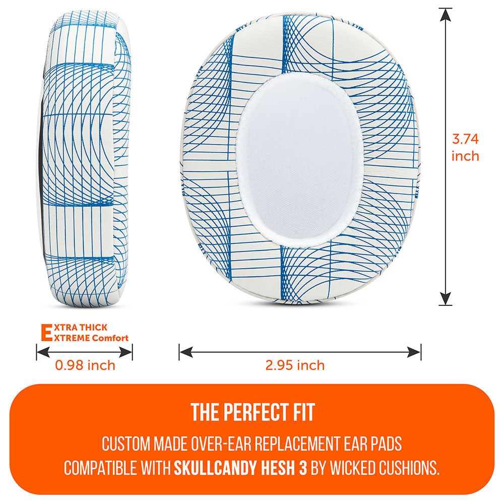 Wicked Cushions Skullcandy Hesh 3, Evo, and Crusher Replacement Earpads