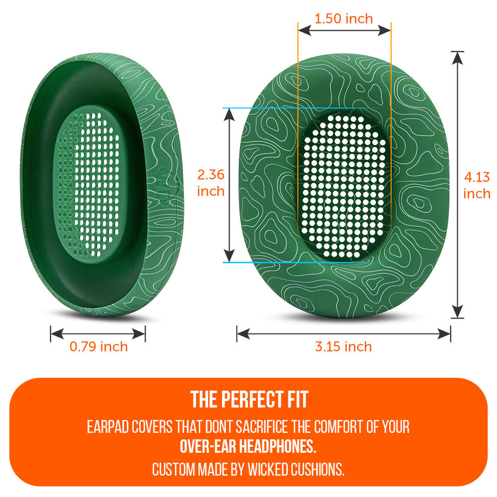 Wicked Cushions Sony WH-1000XM5 Earpad Sweat Covers - WC SweatZ