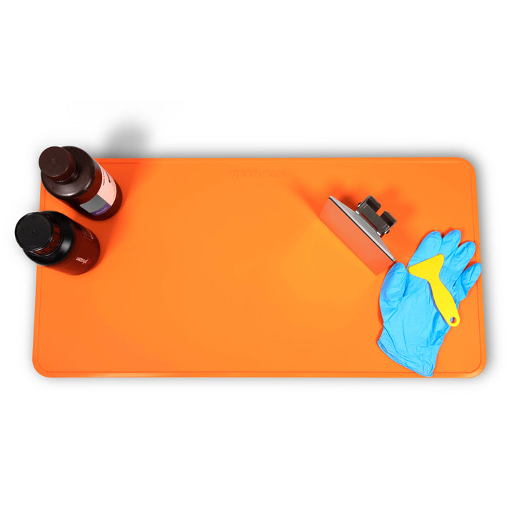 Wham Bam Mega SLAP MAT with example resin tools; tools not included