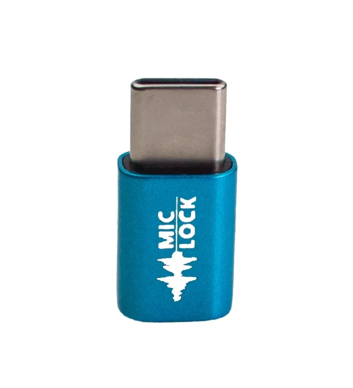 Mic-Lock Blue USB-C Mini blocker in Apple Privacy Bundle