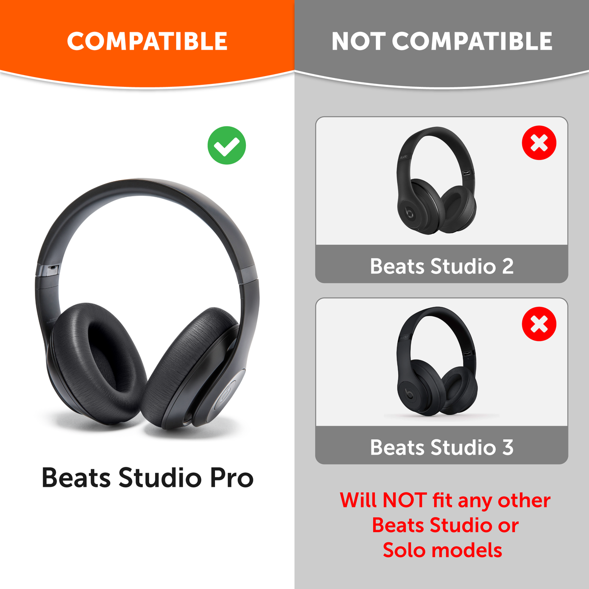 Wicked Cushions Beats Studio Pro Earpads