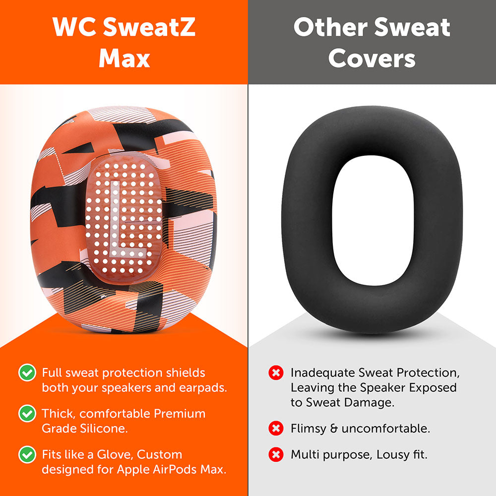 Wicked Cushions Apple Airpods Max 1 Earpad Sweat Covers - WC SweatZ Max