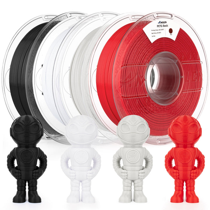 Amolen PETG Basic Variety Pack,4KG