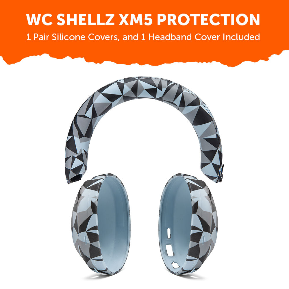 Wicked Cushions Sony XM5 Protective Shell Cover - WC ShellZ XM5
