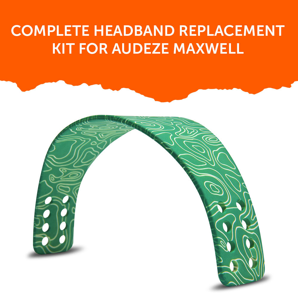 Wicked Cushions Silicone Headband for Audeze Maxwell 1, 2 and 2 ANC - WC HeadbandZ