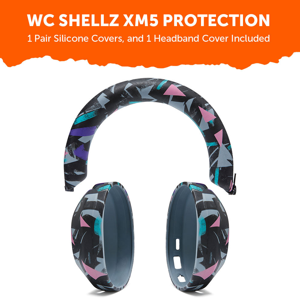 Wicked Cushions Sony XM5 Protective Shell Cover - WC ShellZ XM5