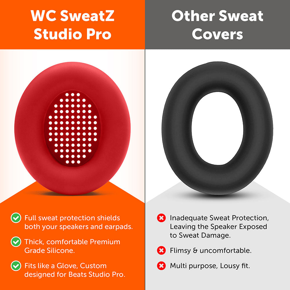 Wicked Cushions Beats Studio Pro Earpad Sweat Covers - WC SweatZ Studio Pro