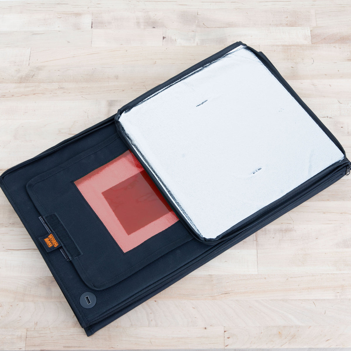 Resin HotBox folded flat for storage