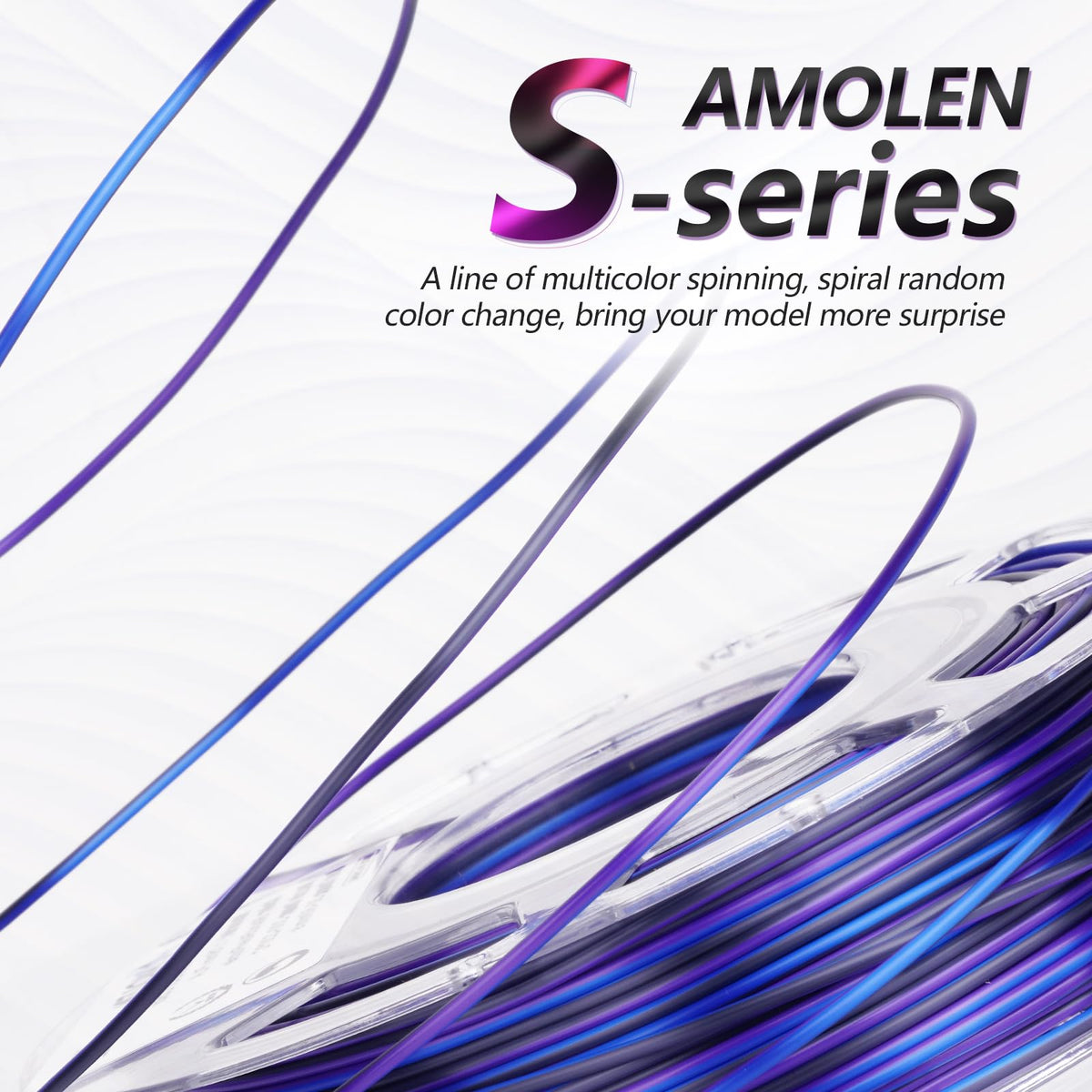 Amolen PLA Silk S-Series Variety Pack (4x200g) - 1.75MM