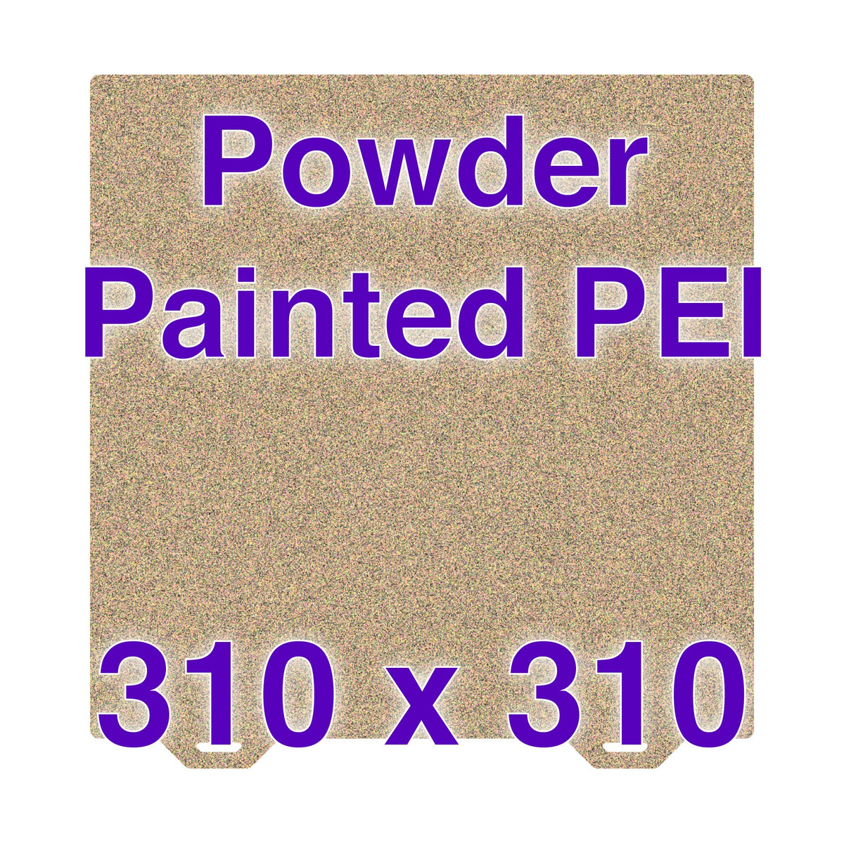 Wham Bam textured PEI Flexi Plate labeled 310 x 310 mm