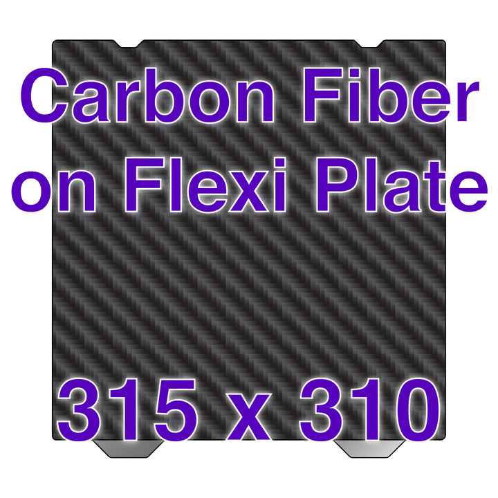 Wham Bam carbon-fiber Flexi Plate labeled 315 x 310 mm
