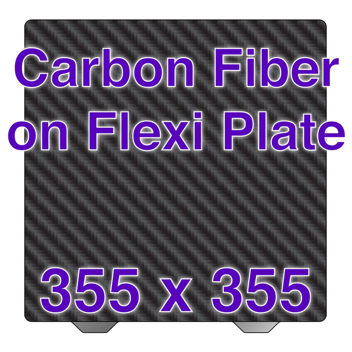 Wham Bam carbon-fiber Flexi Plate labeled 355 x 355 mm