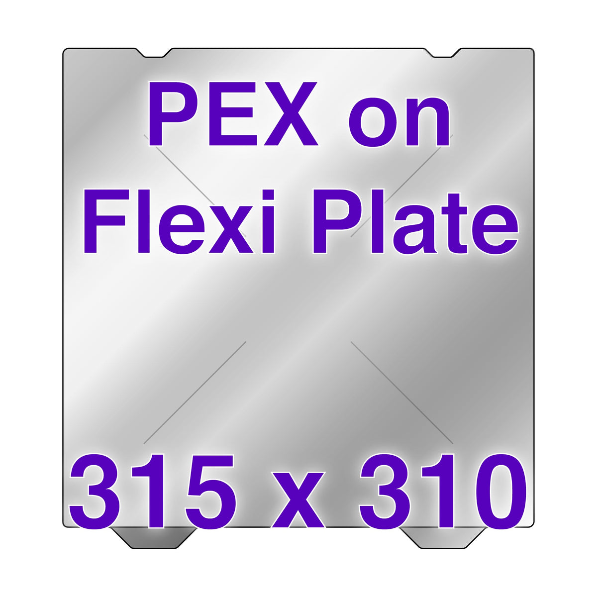 Wham Bam PEX Flexi Plate labeled 315 x 310 mm
