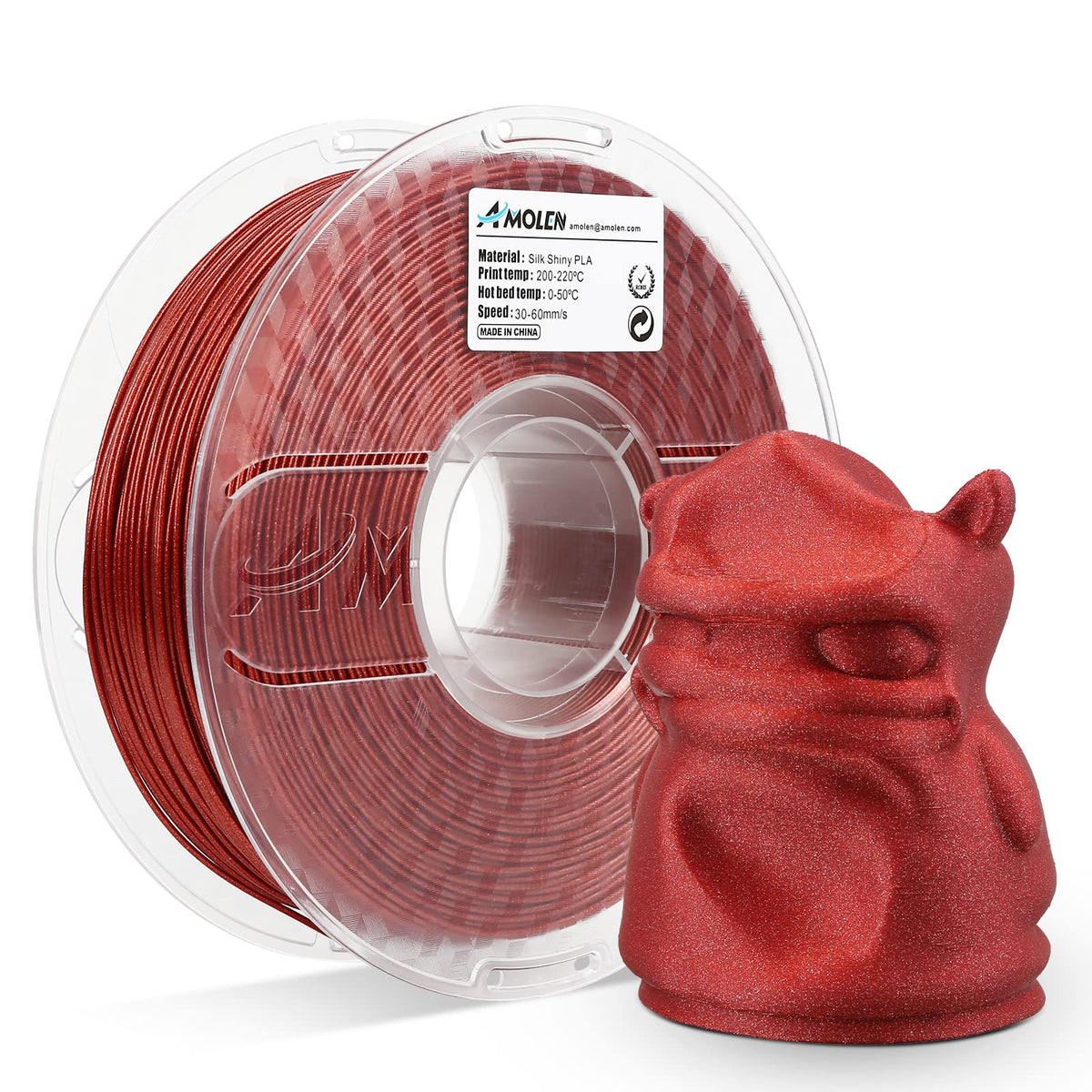 Amolen PLA Galaxy / Sparkle & Shiny 1.75mm, 1KG/2.2LB