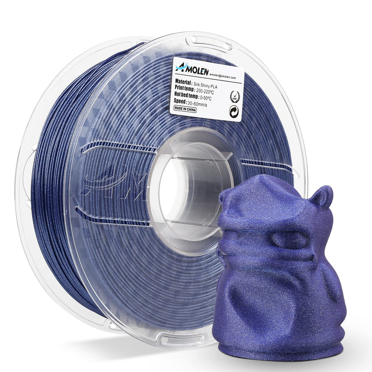 Amolen PLA Galaxy / Sparkle & Shiny 1.75mm, 1KG/2.2LB