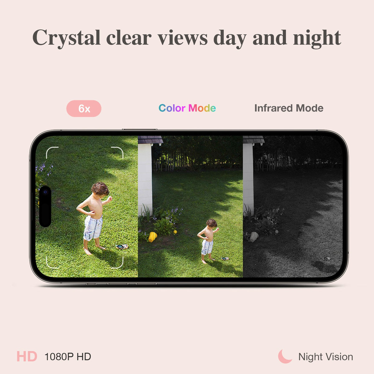 Sense-U 1080p color and infrared viewing examples