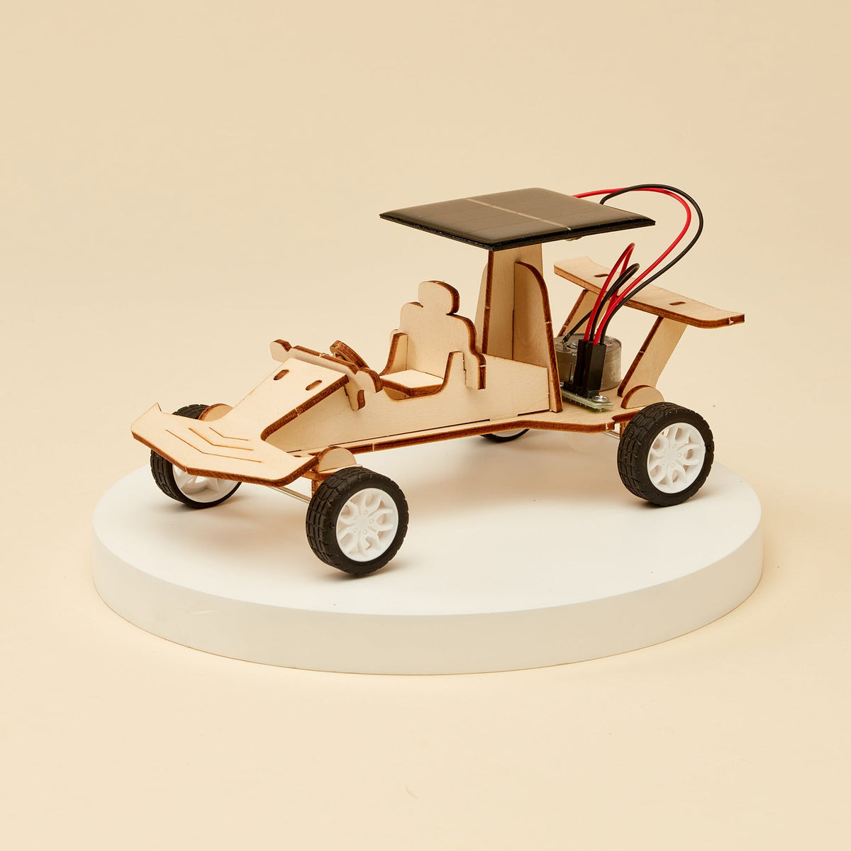 Kitsville ST014: Assembled solar race car