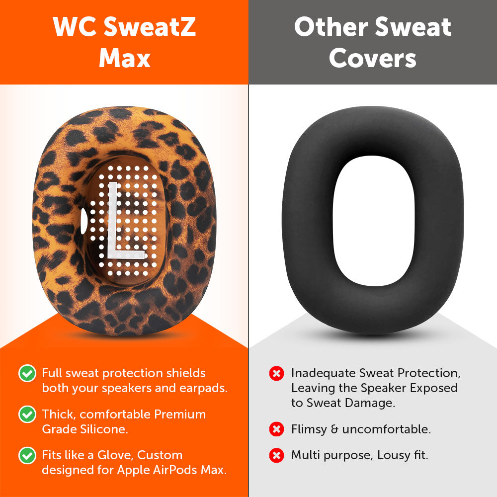 Wicked Cushions Apple Airpods Max 1 Earpad Sweat Covers - WC SweatZ Max