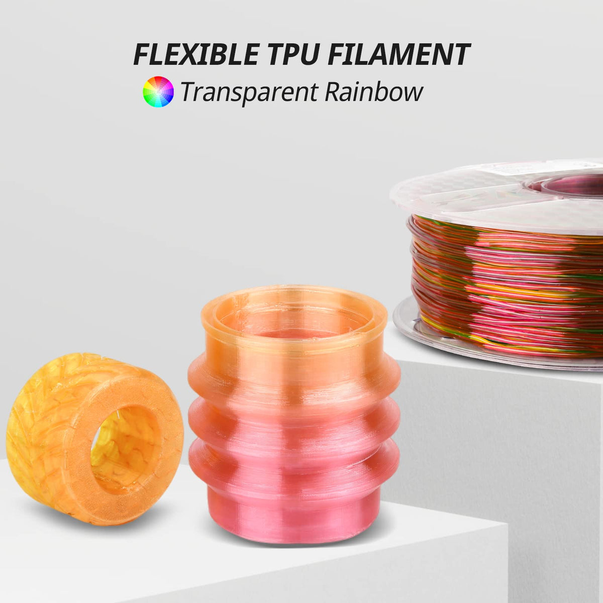 Amolen TPU Rainbow 1.75mm, 1KG