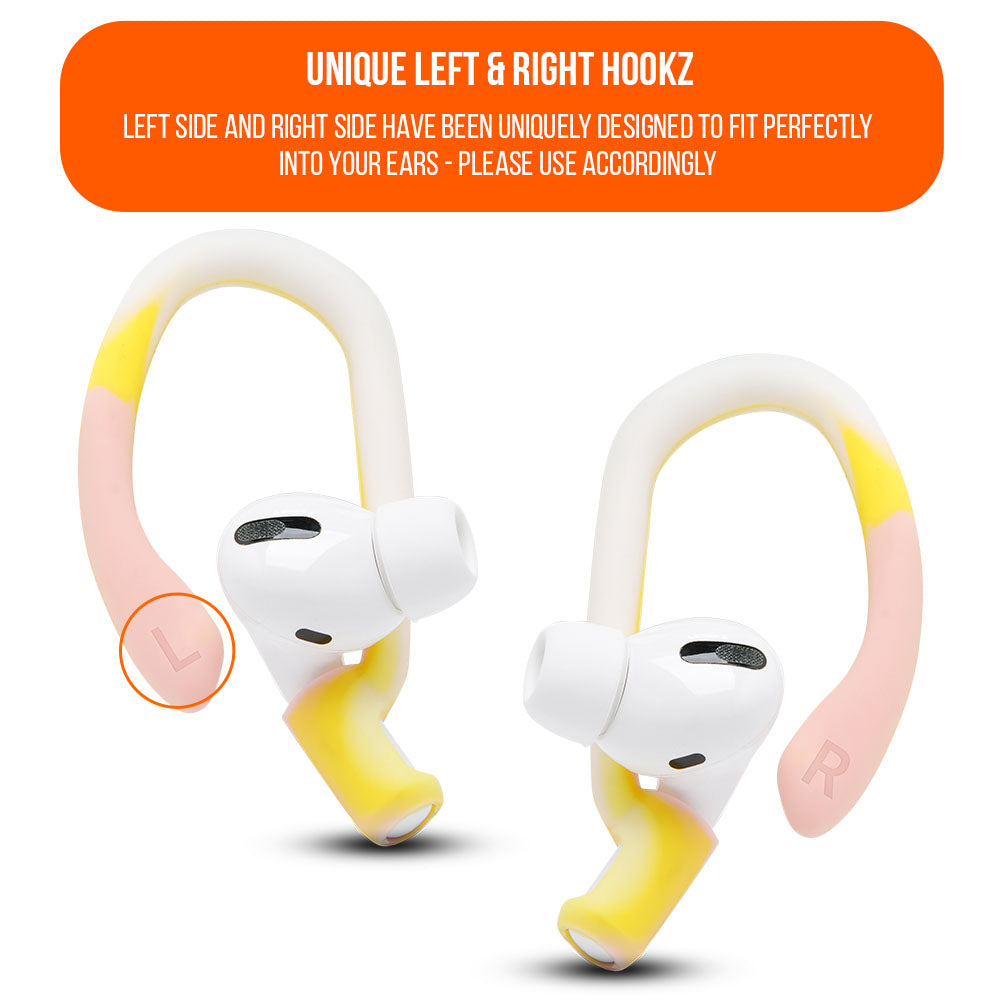 Wicked Cushions WC HookZ - Over Ear Hooks for Airpods Pro 1, 2 & Airpods 1, 2, 3