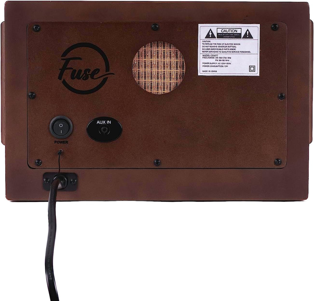 Fuse Audio Vint AM/FM Radio with Qi Charging