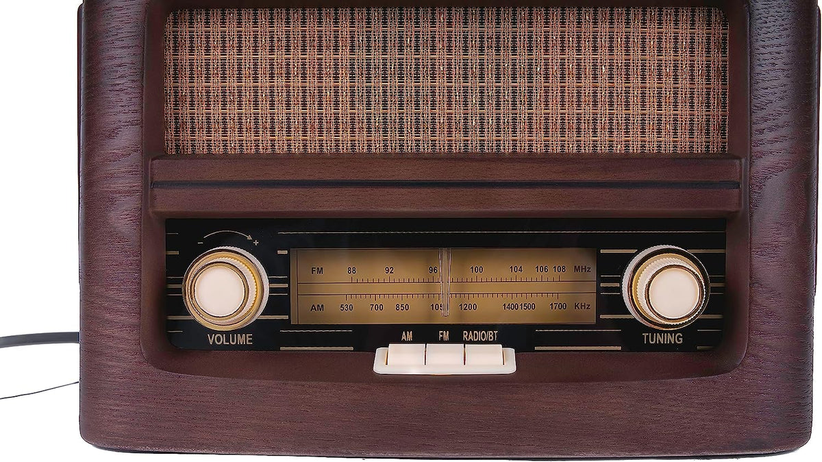 Fuse Audio Vint AM/FM Radio with Qi Charging
