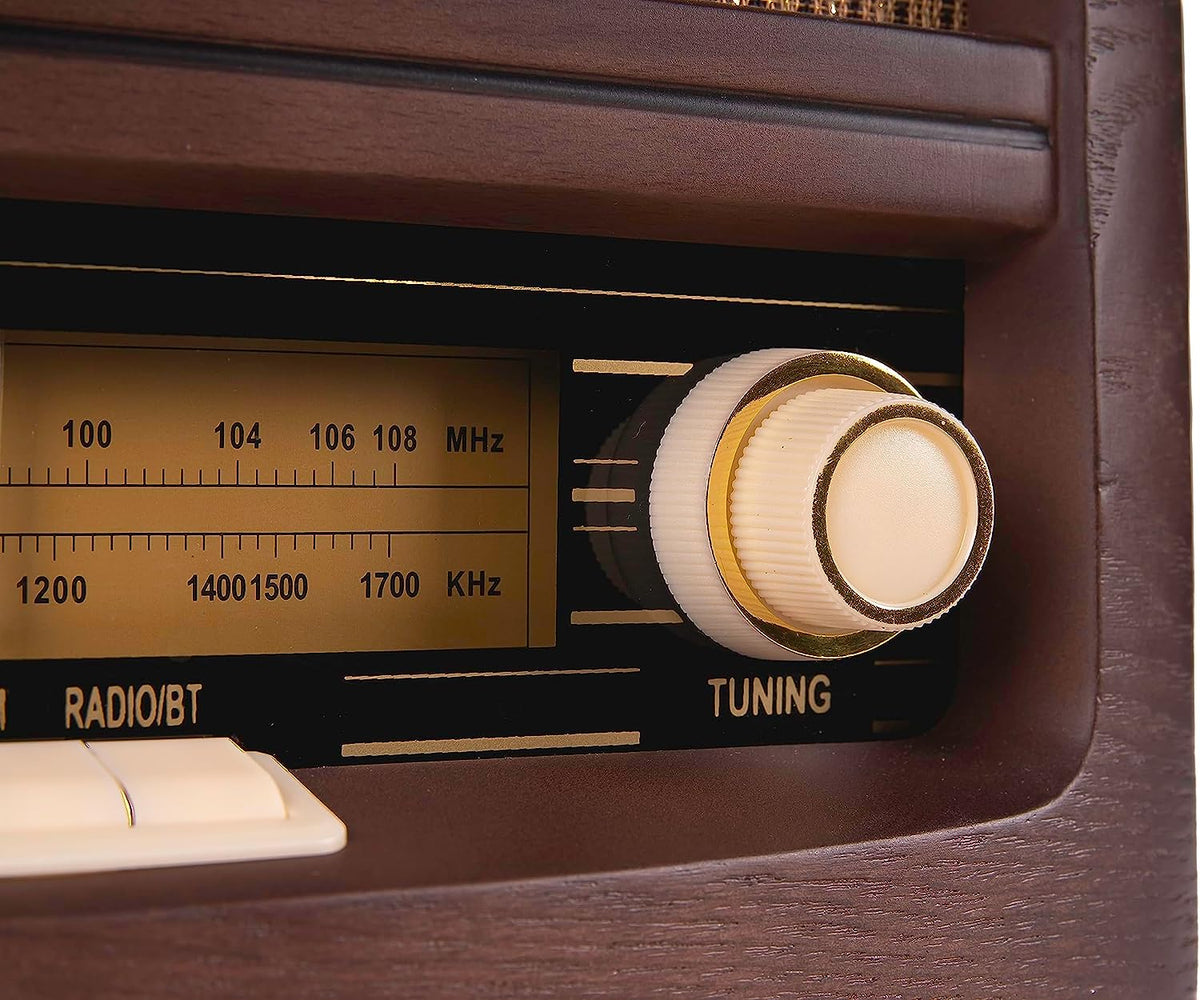 Fuse Audio Vint AM/FM Radio with Qi Charging