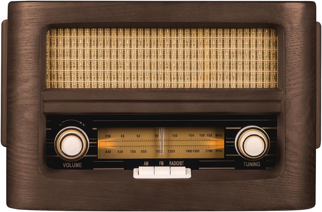 Fuse Audio Vint AM/FM Radio with Qi Charging