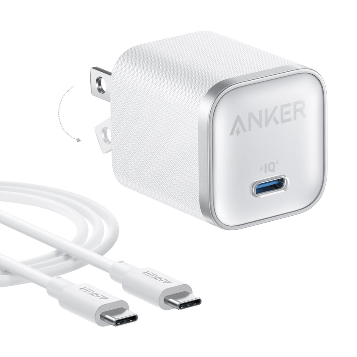 Anker Nano 45W USB-C Charger with 6 ft Cable