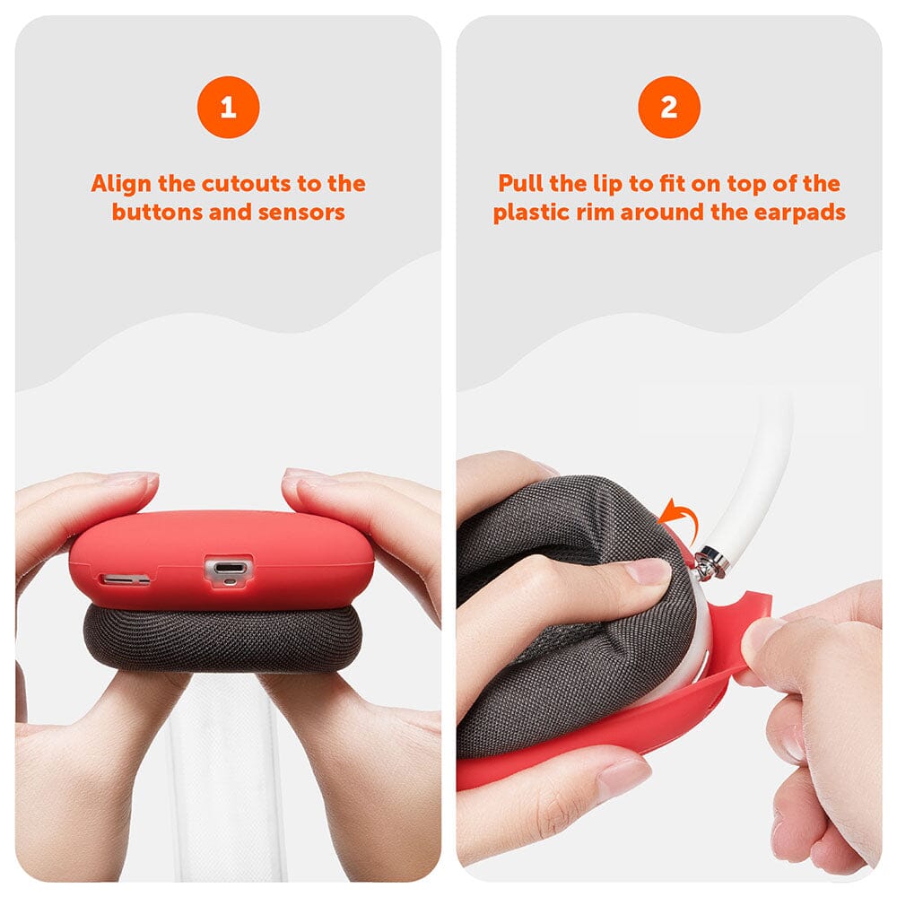 Wicked Cushions Airpods Max 1 & 2 Exterior Shell Covers - WC ShellZ Max
