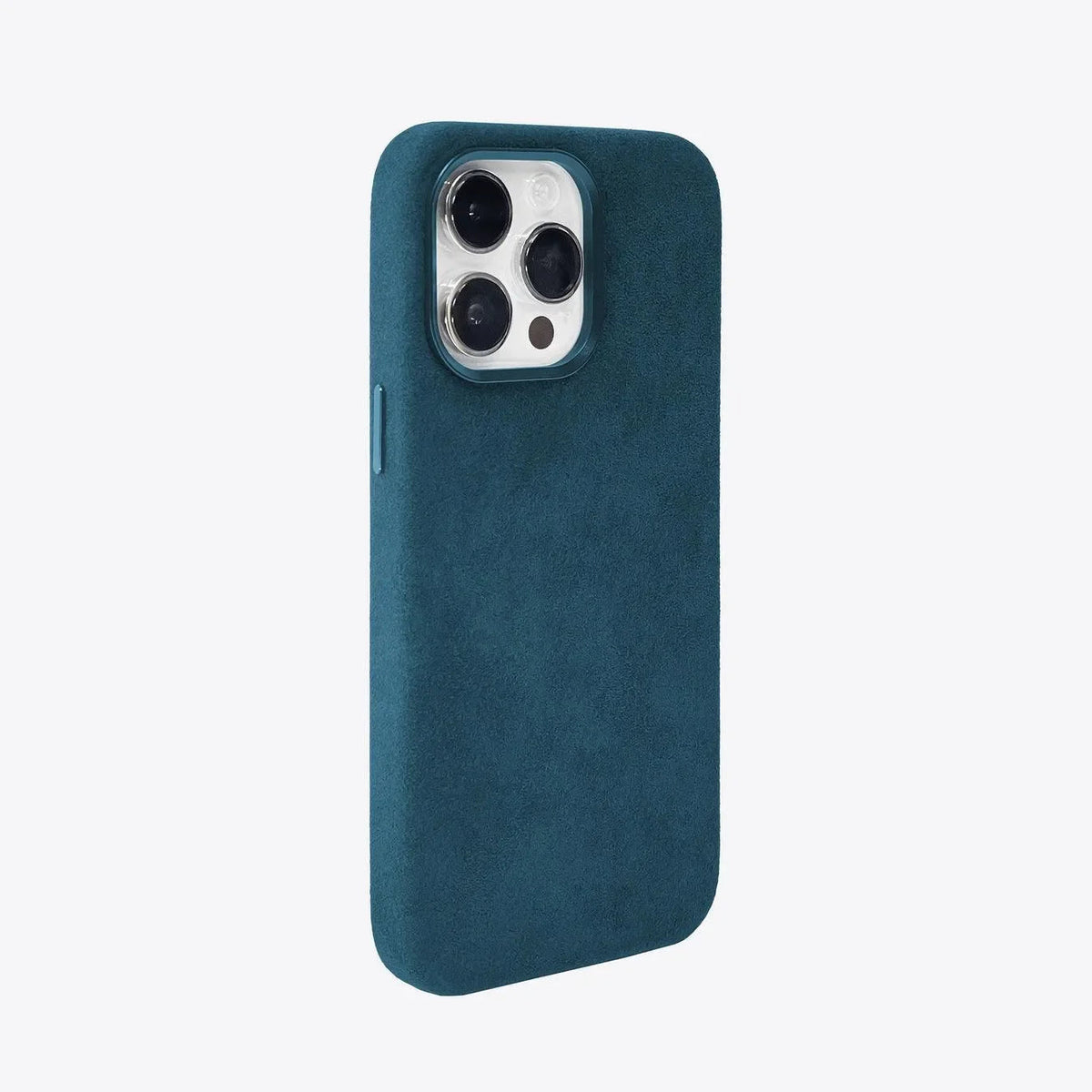 Luriax Modern iPhone 13 Case — Prussian Blue — rear view and camera opening