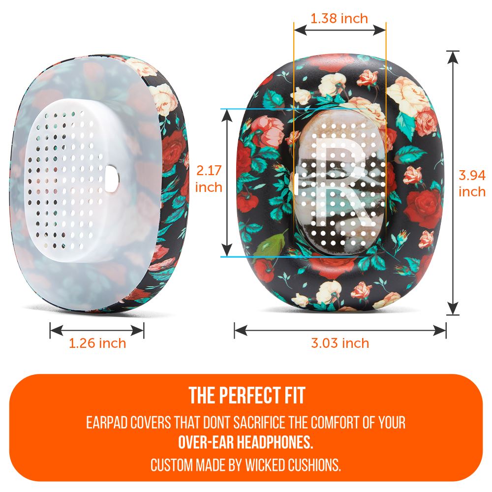 Wicked Cushions Apple Airpods Max 1 Earpad Sweat Covers - WC SweatZ Max