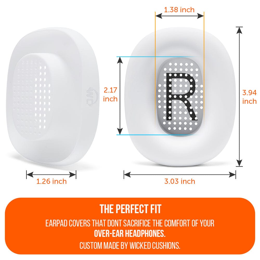 Wicked Cushions Apple Airpods Max 1 Earpad Sweat Covers - WC SweatZ Max