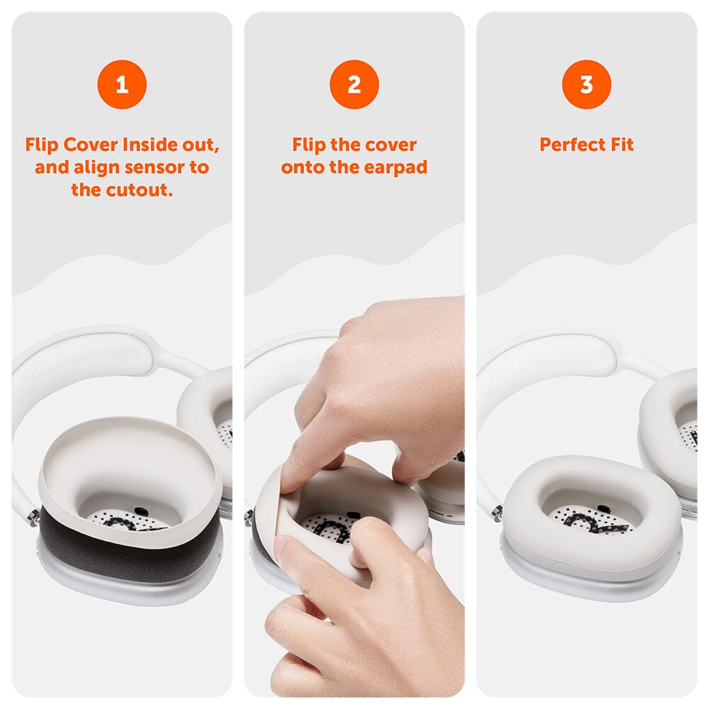 Wicked Cushions Apple Airpods Max 1 Earpad Sweat Covers - WC SweatZ Max