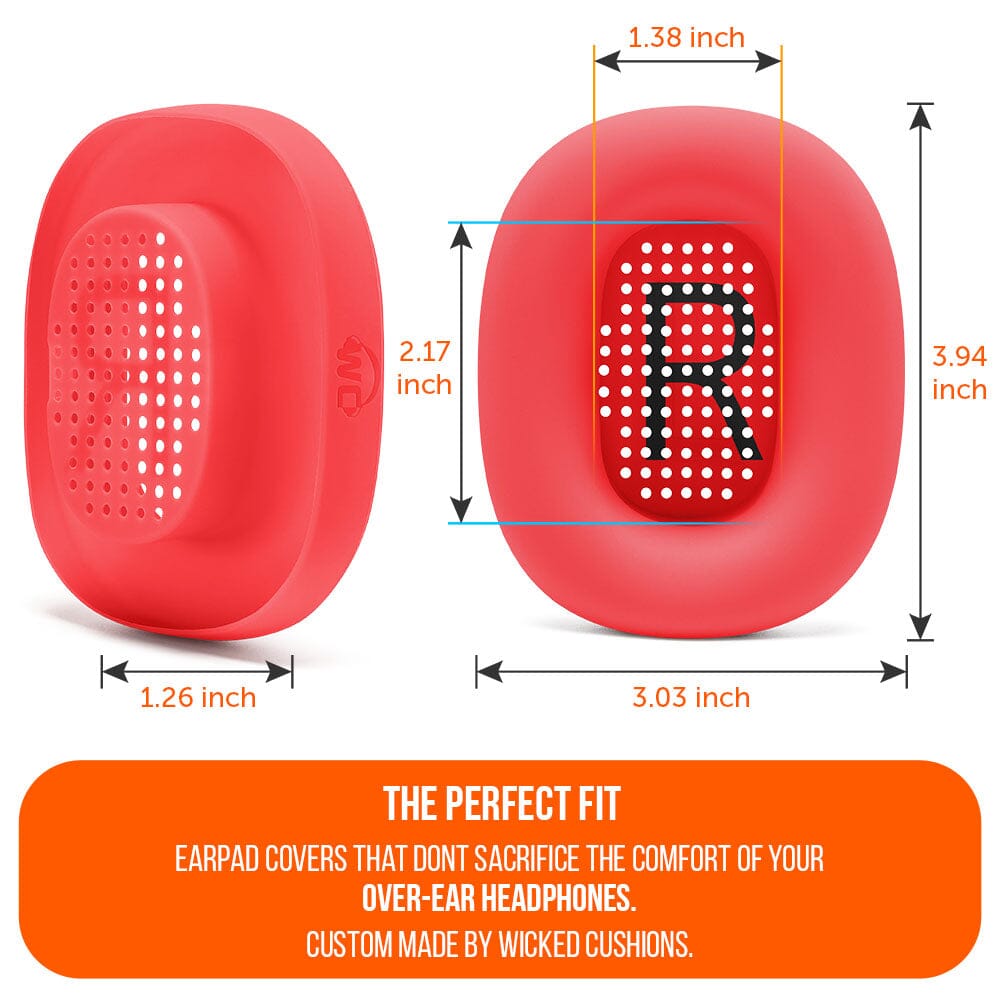 Wicked Cushions Apple Airpods Max 1 Earpad Sweat Covers - WC SweatZ Max