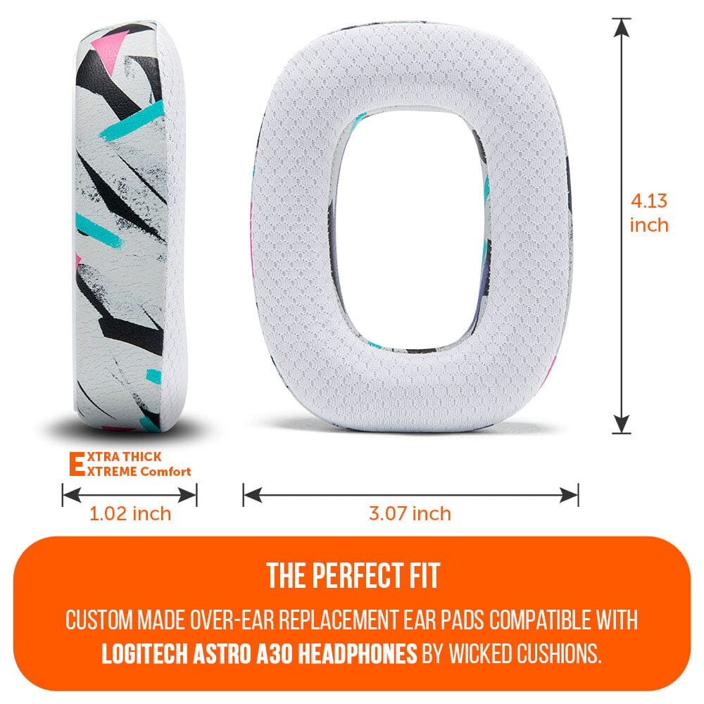Wicked Cushions Astro A30 Earpads - WC FreeZe Cooling Gel