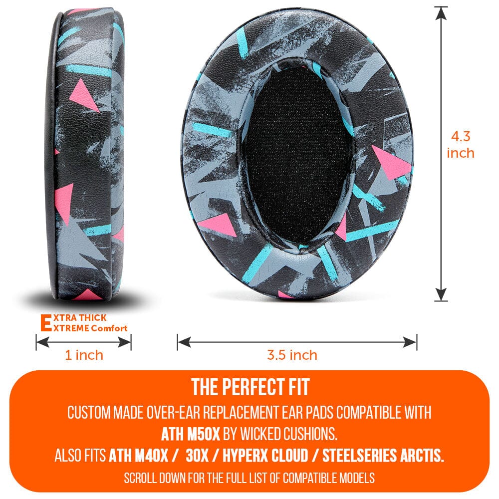 Wicked Cushions ATH M50X Earpads