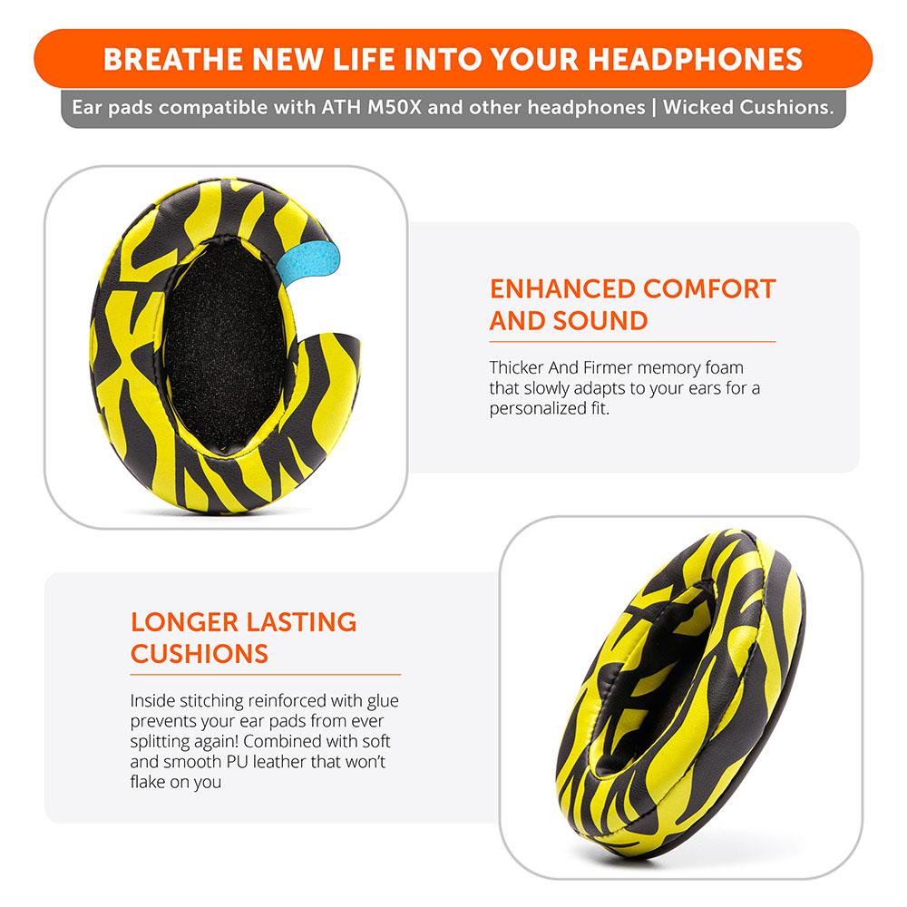 Wicked Cushions ATH M50X Earpads