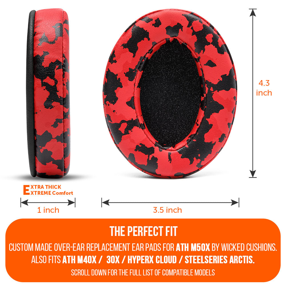 Wicked Cushions ATH M50X Earpads