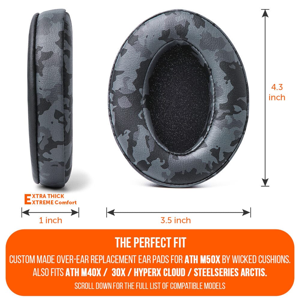 Wicked Cushions ATH M50X Earpads
