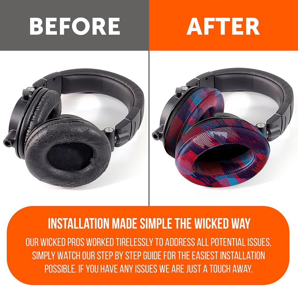 Wicked Cushions ATH M50X Earpads