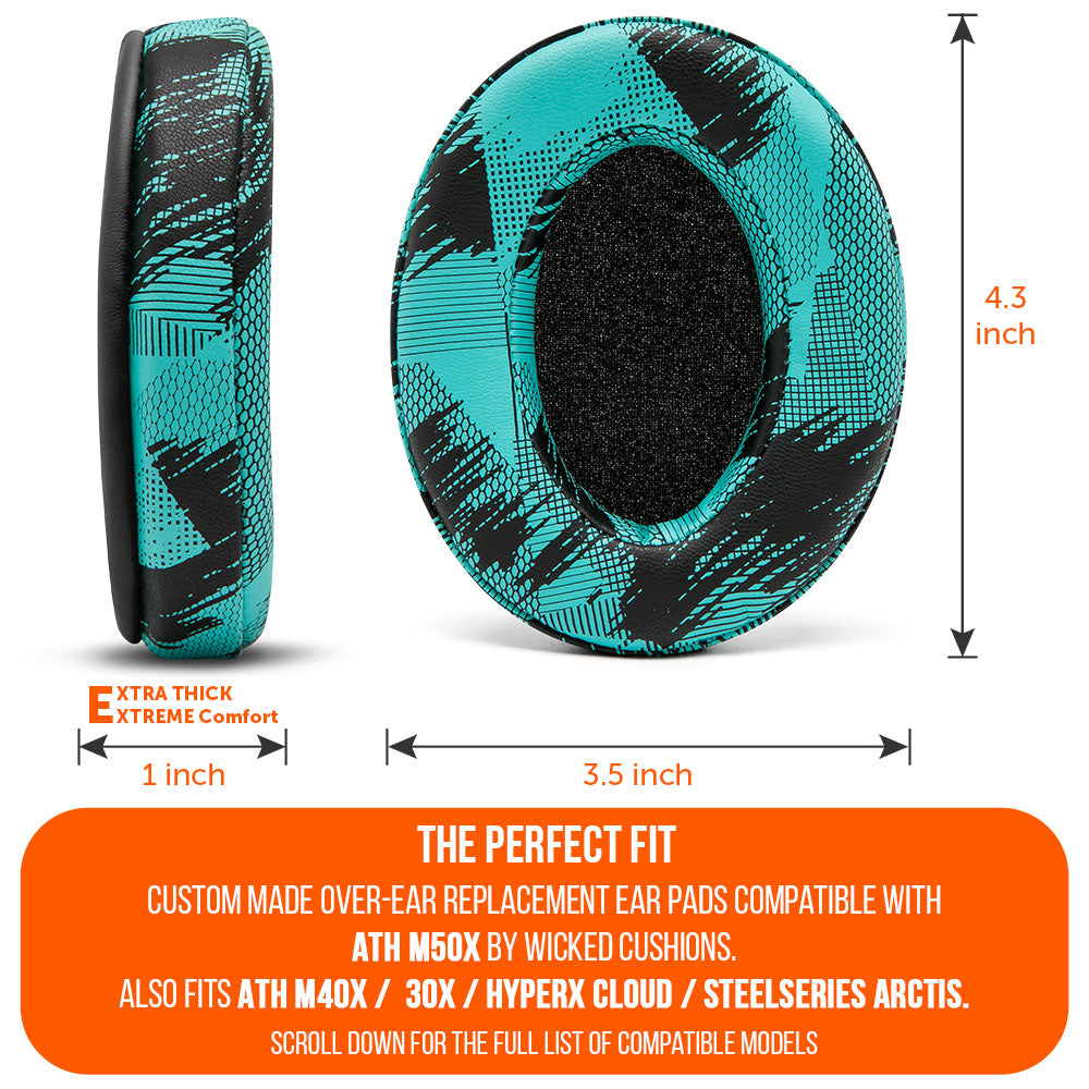 Wicked Cushions ATH M50X Earpads