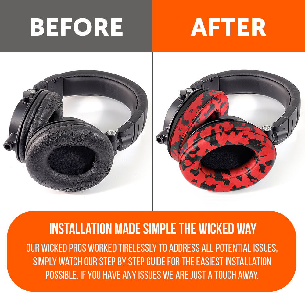 Wicked Cushions ATH M50X Earpads