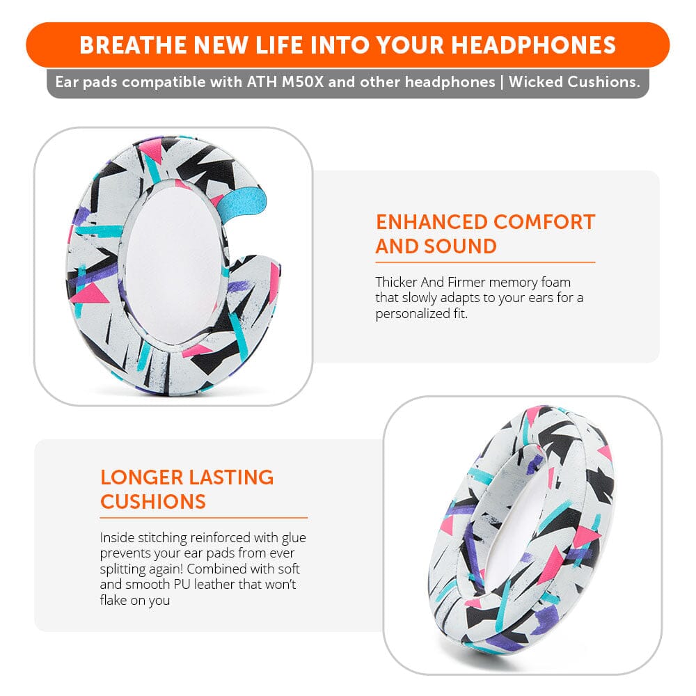 Wicked Cushions ATH M50X Earpads