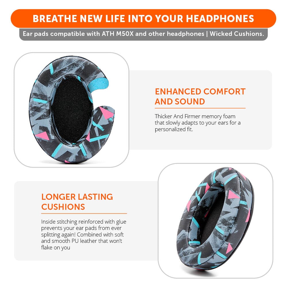 Wicked Cushions ATH M50X Earpads